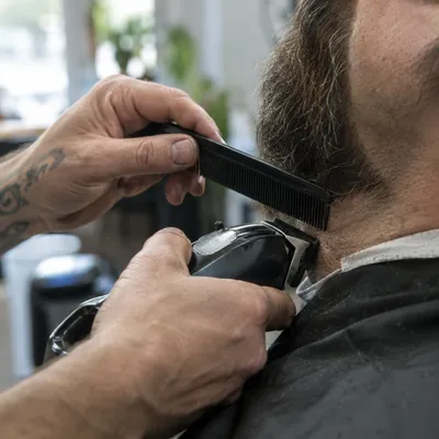 Beard shape and line-up