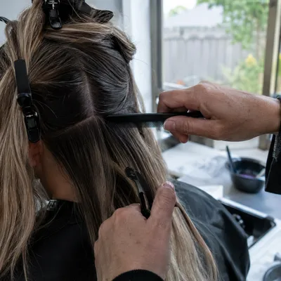 Sectioning for a regrowth colour