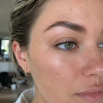 Brow lamination and tint