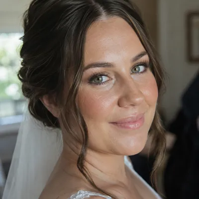 Soft glam for a garden wedding